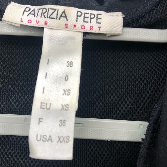 Patrizia Pepe Love sport distressed hoodie - Picture 5 of 7